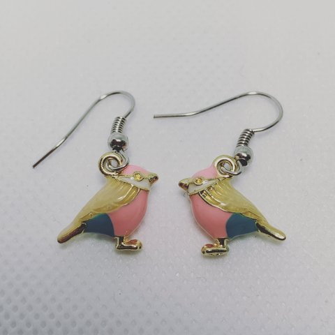 ピアス　鳥