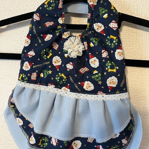 犬服ハンドメイド　ドックウェア　フリルスカート　Mサイズ☆