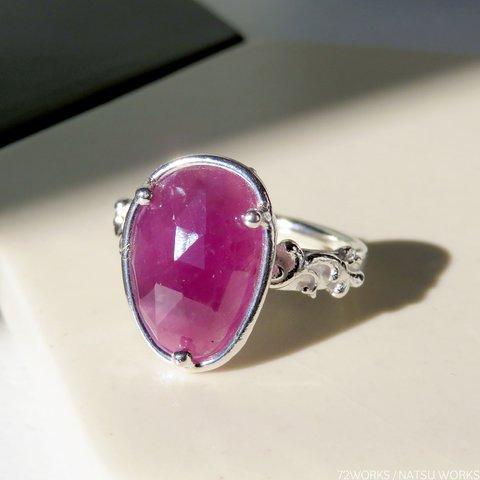 ピンクサファイア リング / Pink Sapphire Ring rc