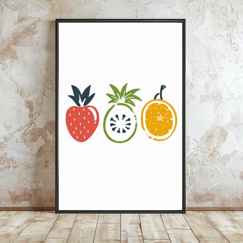 『チグハグfruits』ポスター