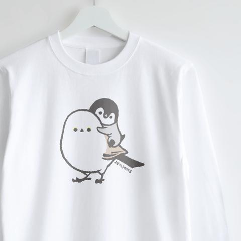 長袖Tシャツ（PETIT BIRD / シマエナガ×ペンギン）