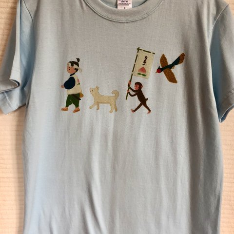 桃太郎 Tシャツ メンズS、M、L