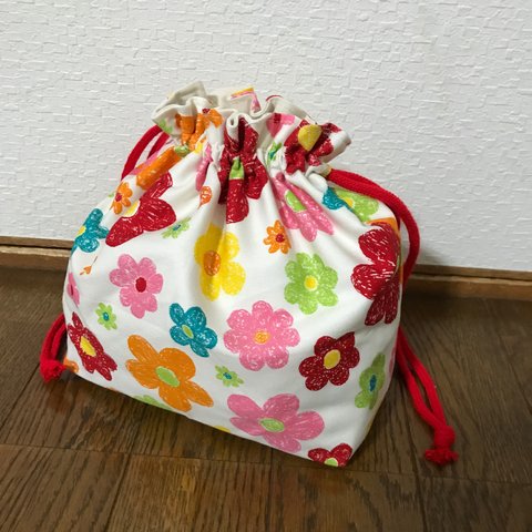 【再販】お花のお弁当袋