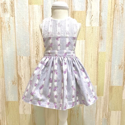 新作！👗お食事エプロン ドレス風👗　リバーシブル