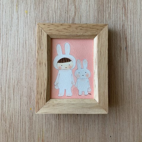 sold out ミニ額　原画「mimi」　
