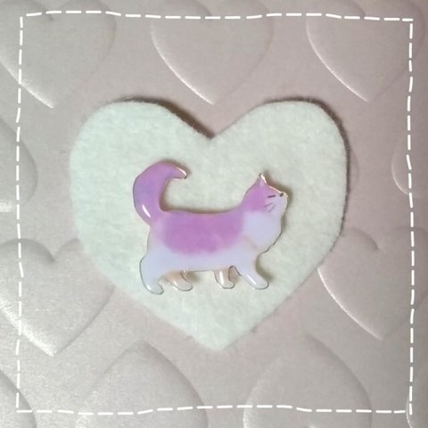 【☆送料無料☆】ぷちピンバッジ/ブローチ♥猫