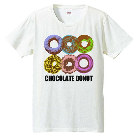 [Tシャツ] Chocolate donut