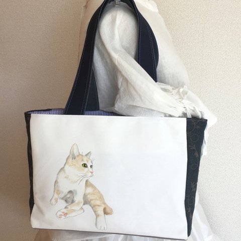 【minneのハンドメイドマーケット2018用作品】ひなたぼっこ。