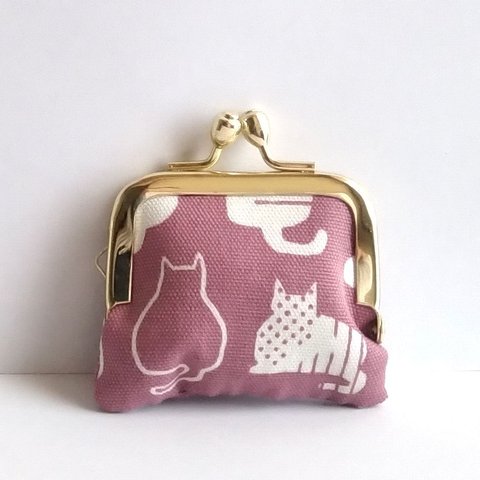 ■角型■小さいがま口：ちっちゃいがま口：角214：かわいいがまぐち：小さい財布：littlie purse