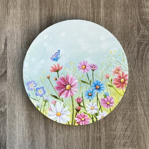 アクリル画《原画》✴︎  Pretty flowers ✴︎