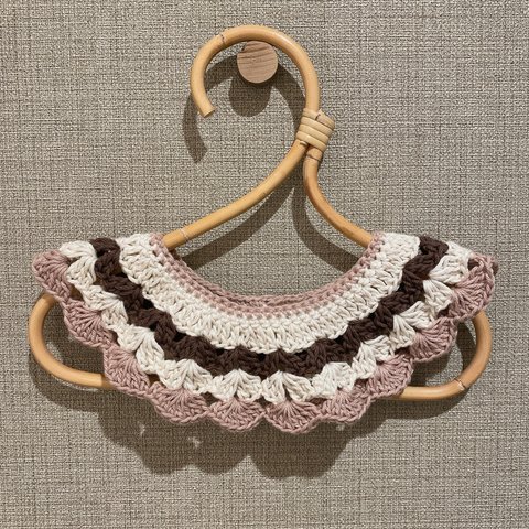 ˗ˏˋ  つけ襟  かぎ編み  ˎˊ˗