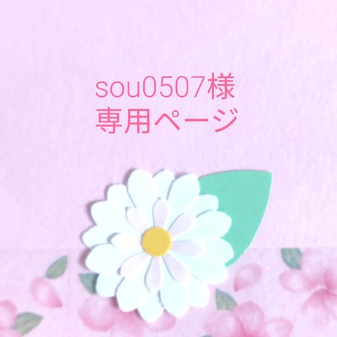 sou0507様専用ページ