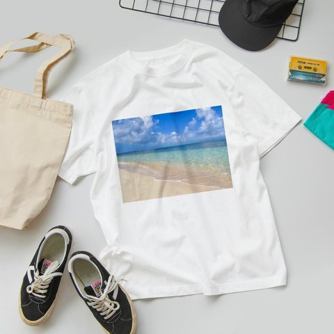 Make a wish on the sea Tシャツ【選べる4色】