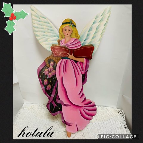 ♥️アンティーク・ NOEL・天使の壁掛け