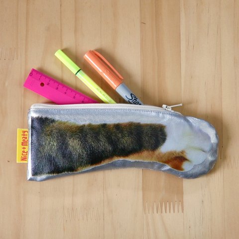 Cat Paw pouch - キジトラ三毛猫の手のポーチ