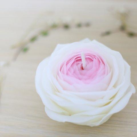 ｱｲﾅﾌ【人気のため追加しました！】薔薇のプリンセス  天然蜜蝋 フラワーキャンドル