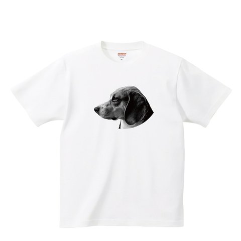 ビーグル tシャツ イラスト 写真 かわいい 子犬 愛犬 デザイン グッズ ペット 愛犬 うちの子 飼い犬