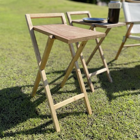 サイドテーブル⁂折り畳み式