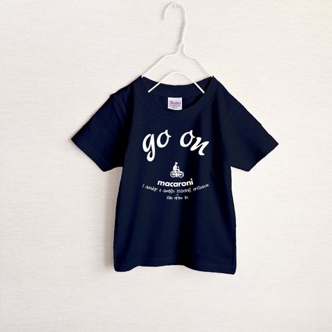 「go on」　Tシャツ（キッズ）