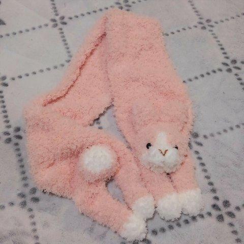 うさちゃんマフラー　ももこ