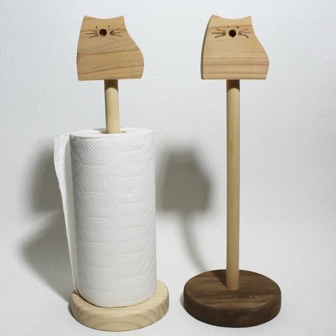 木製 キッチンペーパーホルダー