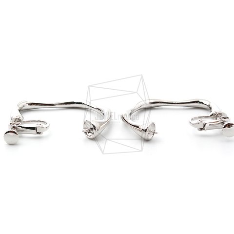 ERG-1287-R【2個入り】バンピーラインイヤリング/ネジバネ  ,Bumpy Line Post Earring