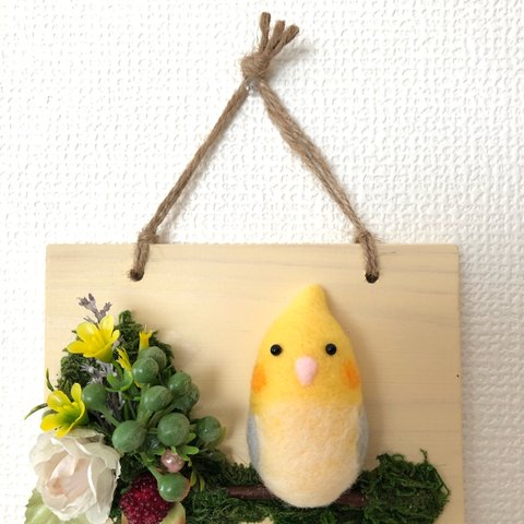 オカメインコ ちゃんのFlower board❣️