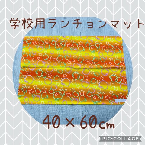 No59✳︎40×60㎝＊ランチョンマット＊小学校＊入学＊進級