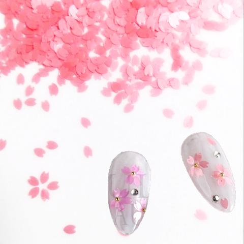 ＊送料84円～＊　桜の花びらホログラム　ローズピンク　桜ホログラム　桜ネイル　さくら②