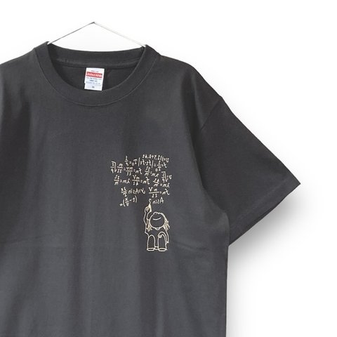 Tシャツ「物理公式」スミ色