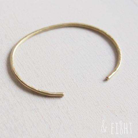 【再販】- Brass - Plain Bangle 