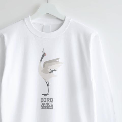 長袖Tシャツ（BIRD DANCE / タンチョウ）