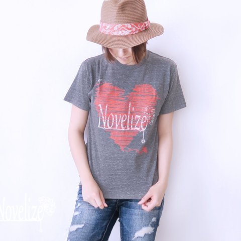 おとなのＴシャツ　*LOVE-Tee*　＊アッシュグレイ＊