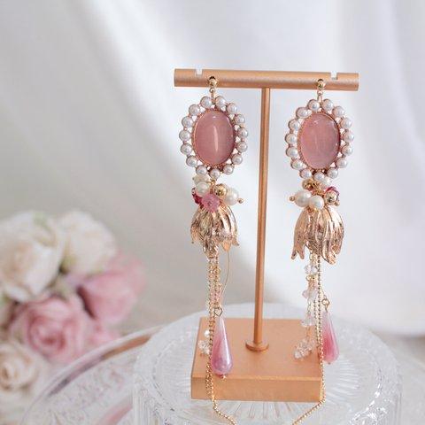 桜色の約束展♡事後通販　lovery　イヤリング　ピアス　選べる金具