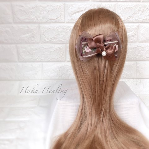 パーツをお選び頂けます.｡.:*♡ ポニーフック  バレッタ  ヘアクリップ