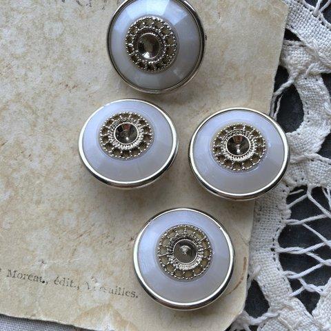 【1個】21.5mm/japan vintage/アクリルボタン　004