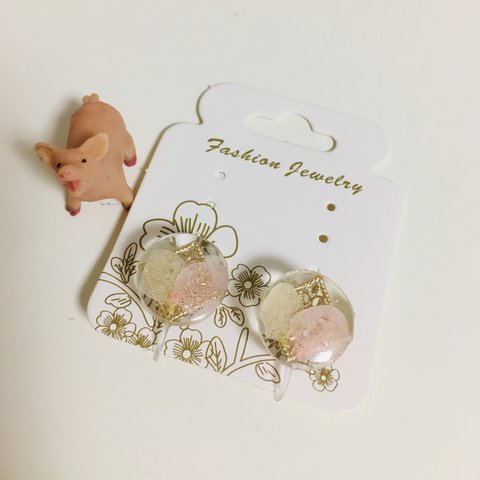 pastel Sakura earrings 