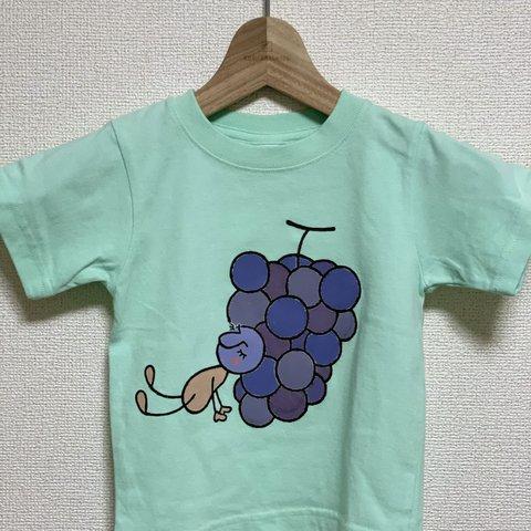 手描きＴシャツ：grape