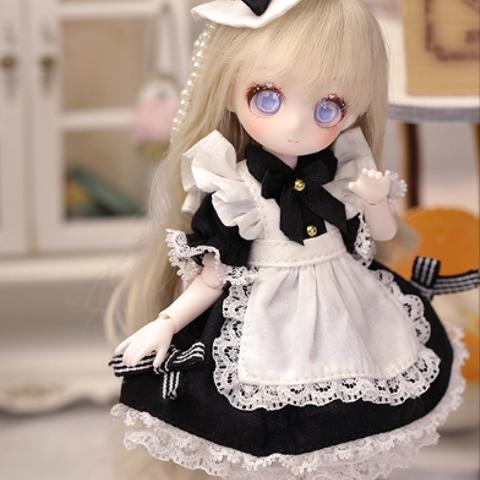 高級ブランドドール+衣装+BJD ドール 本体+フルセット 1/14球体関節人形