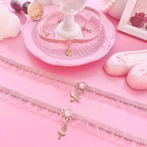 ♡pink choker♡ピンクチョーカー♡