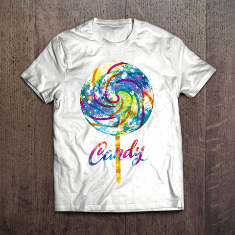 アートTシャツ「Earth Candy」