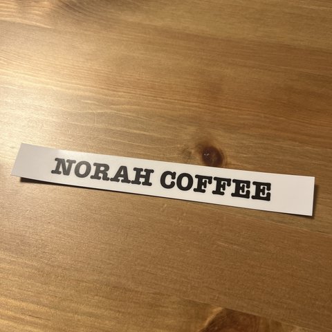 ステッカー「NORAH COFFEE」