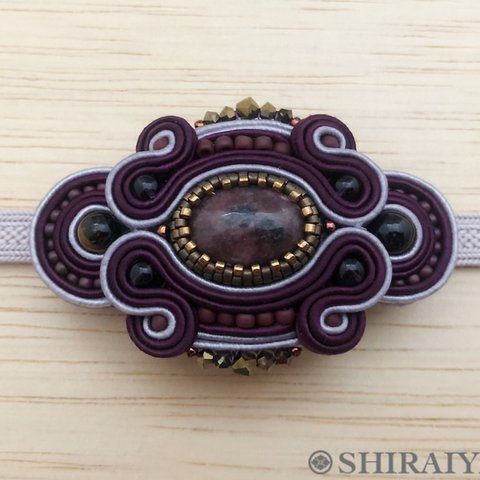 Soutache ソウタシエ　帯留め〜ロードナイト