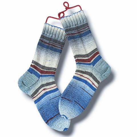 〈 Men's25.0～27.0cm〉手編みの靴下 