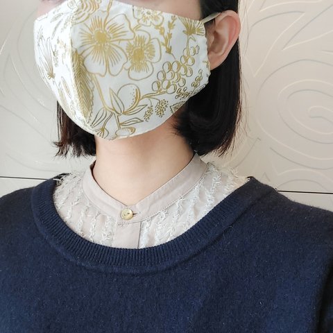 antique flower mask／アンティークフラワーマスク