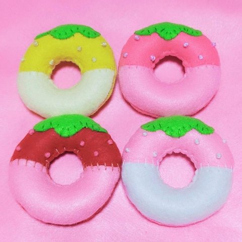 いちごドーナツセット♡4種類 