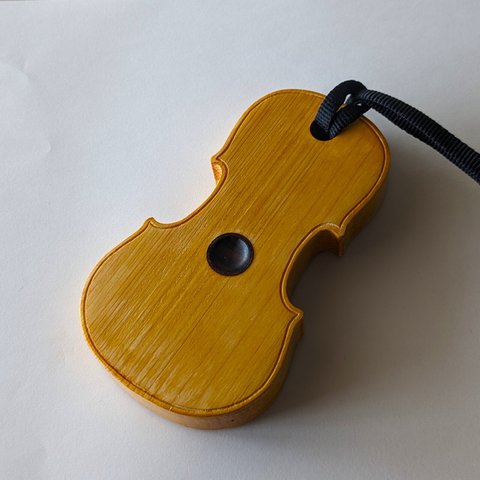 チェロ・エンドピン響板（チェロ型）／コンクリート下地床用／2403／（Endpin Stopper Wooden Anchor Rest for Cello Anti Slip／Cypress））