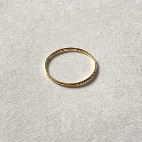 brass ring simple 1mm