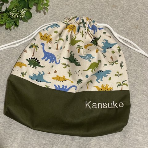 お名前刺繍◆お着替え袋◆体操服袋◆刺繍見本あり