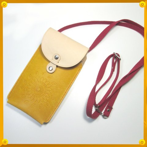 Smartphone・BAG -夏色ハナビ-　スマホショルダーバッグMサイズ